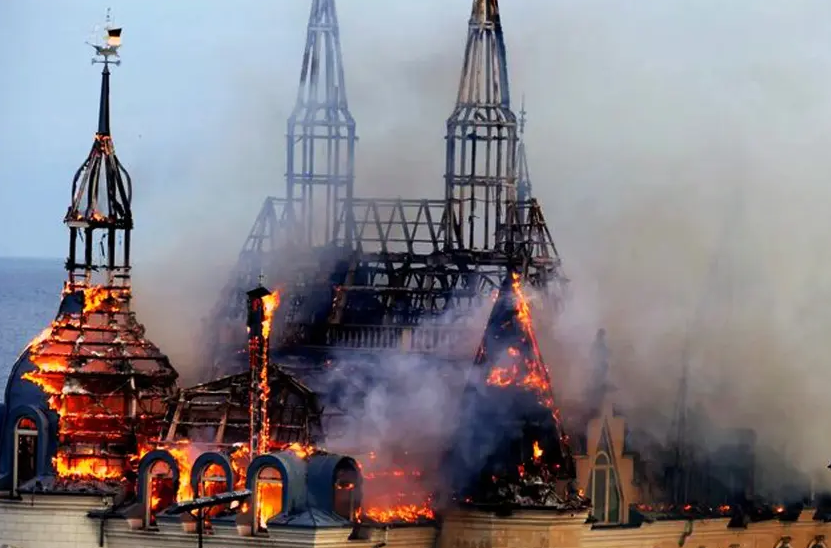 قلعه هری پاتر زیر آتش ارتش روسیه