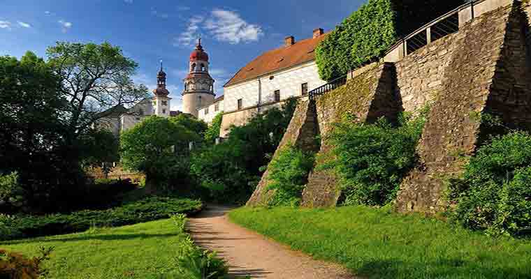 Castle in town Náchod