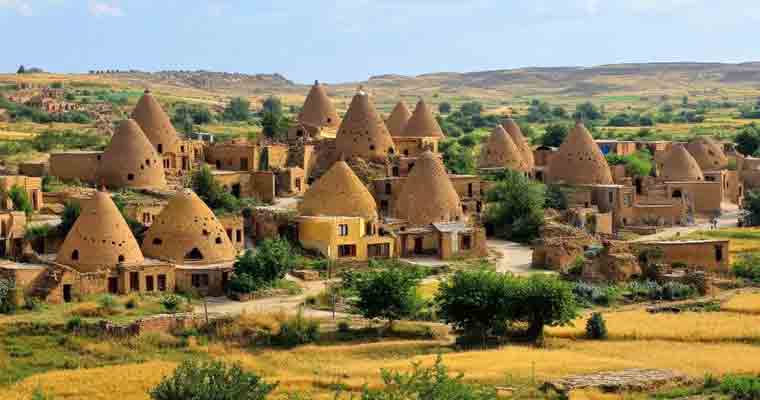 Village of Beehive-shaped 