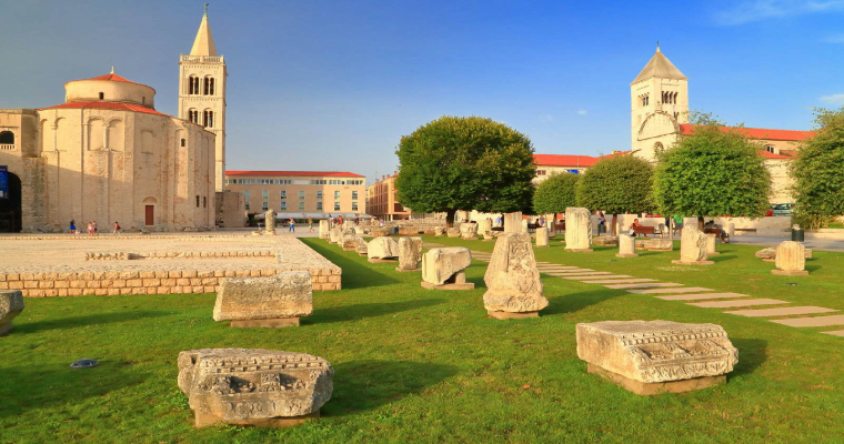 Roman Forum in Zadar