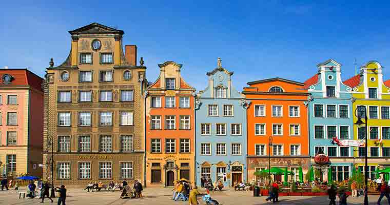 Long Market in Gdańsk