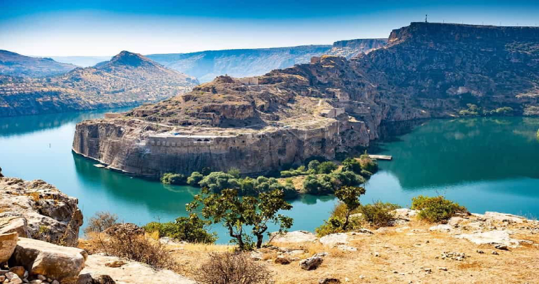 the Euphrates River
