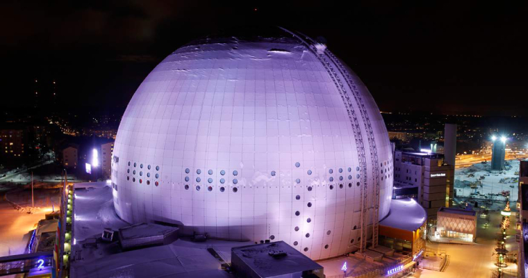Ericsson Globe Arena in Joh