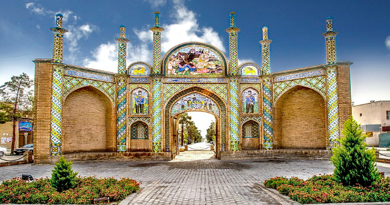 دروازه ارگ سمنان-2